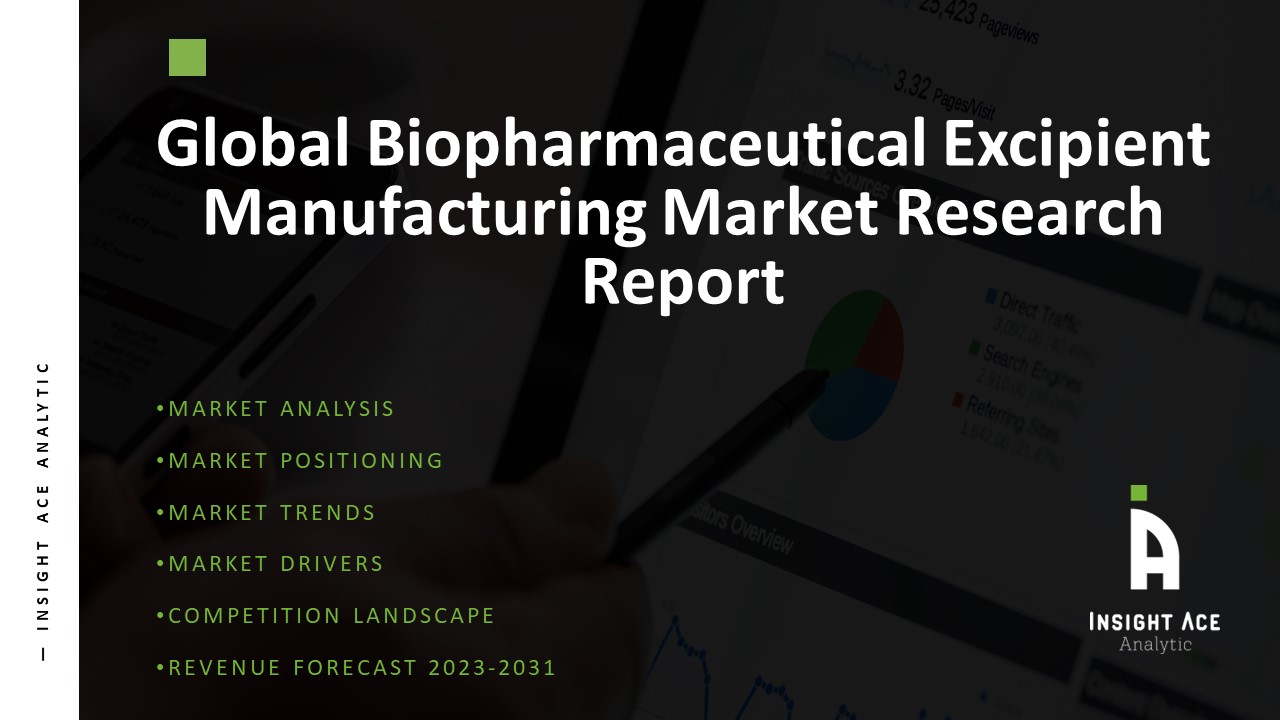 Biopharmaceutical Excipient Manufacturing Market Booming: New Report Forecasts 2...