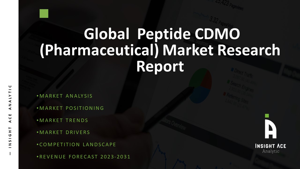 The peptide CDMO (Pharmaceutical) market is about to explode with growth: New re...